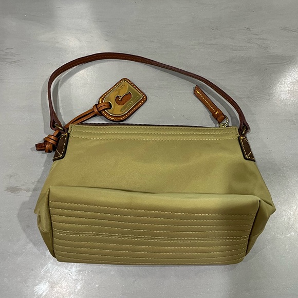 Dooney & Bourke Pouchette with custom stones, genuine Turquoise and Amber - Picture 10 of 16